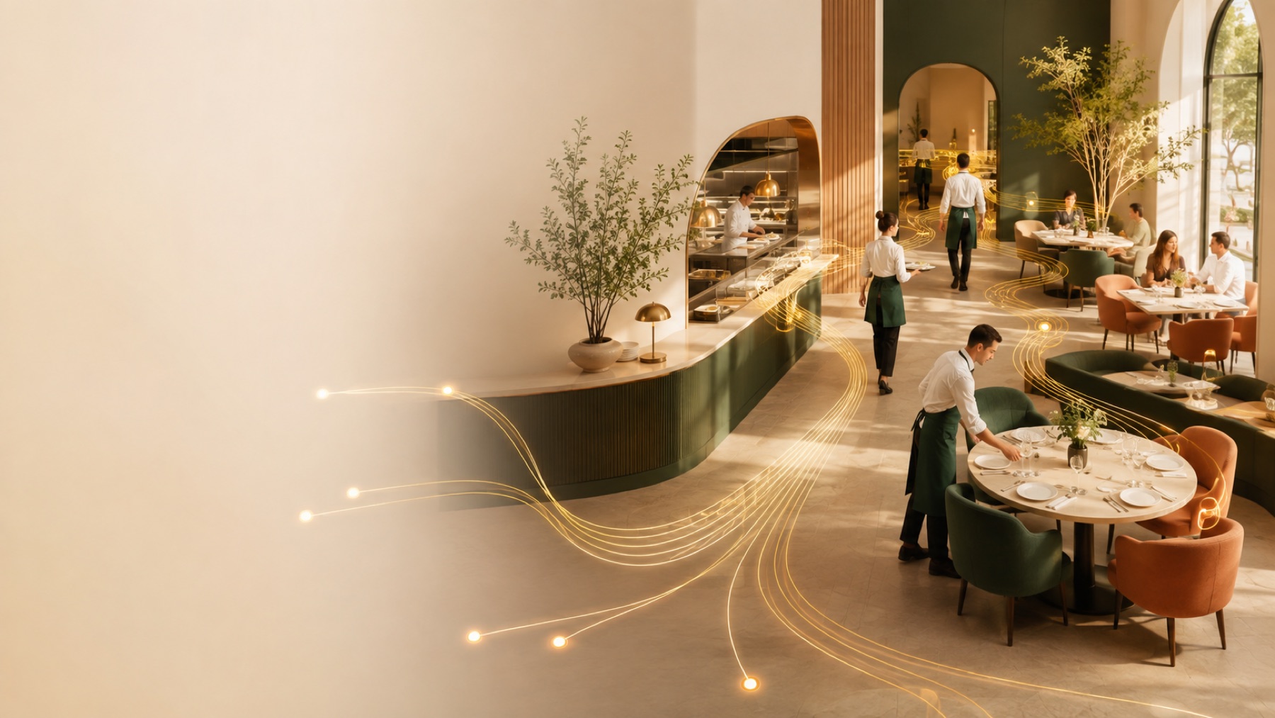 Restaurant piloté par les données InfiniShift